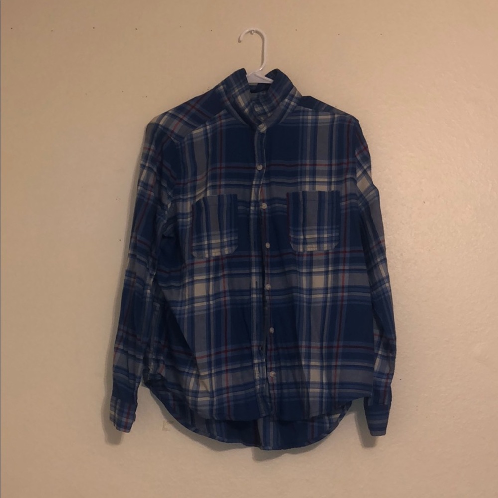 Blue flannel